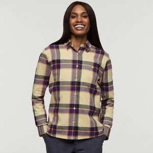 NWT Cotopaxi Quedo Flannel Shirt-Grain Plaid